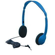 HamiltonBuhl Stereo Headphones, Blue (KIDS-HA2)