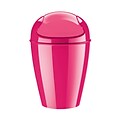 Koziol Plastic Medium Del Swing-Top Wastebasket, Pink (5775584)