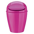 Koziol Plastic X-Small Del Swing-Top Wastebasket; Pink (5778584)