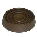 Mintcraft FE;S708 Brown Round Rubber Caster Cup, 1.5 In.