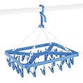 Whitmor Mfg. Clip and Dry Hanger with 26 Clips; 2L x 18.5W x 11.6H (JNSN21821)