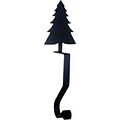 Village Wrought Iron Pine Tree Mantel Hook (VW1199)