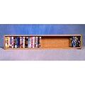 Wood Shed 108-4-W Solid Oak Wall or Shelf Mount Cabinet for DVDs/VHS Tapes/Books (WDSP054)