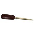 Dacasso 9.5 Leather Letter Opener; Chocolate Brown (DCSS156)
