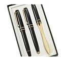 Aeropen International Black BP; RB, and Letter Opener with Gift Box, 3 Piece Set (ARPN474)