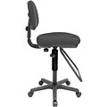Alvin ALV6343 Studio Drafting Chair; Black
