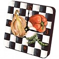 Lexington Studios Tiny Times 5 x 5 Onion Veggie Checker Clock (LXNGS433)