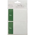JAM Paper® Christmas Gift Label To/From Stickers, 4 x 3, Ho Ho Ho, 24 Labels/Pack (2167213413)