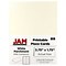 JAM Paper® Printable Place Cards, 1.75 x 3.75, White Parchment Placecards, 12/pack (225928565)