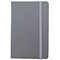 JAM Paper® Hardcover Lined Notebook with Elastic Closure, Large, 5 7/8 x 8 1/2 Journal, Grey, Sold I