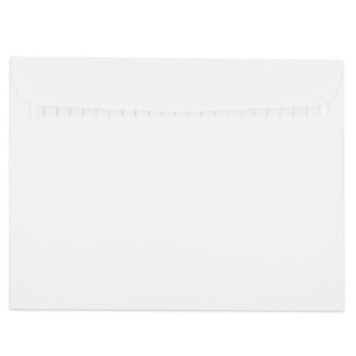JAM Paper Peel & Seal Self Seal Catalog Envelope, 9 1/2 x 12 1/2, White, 500/Pack (356828786)