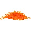 JAM Paper® Rubber Bands, #33 Size, Orange Rubberbands, 100/pack (333RBOR)
