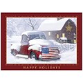JAM Paper® Christmas Holiday Cards Set, Holiday Americana, 25/pack (526M0635WB)