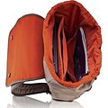 Lenovo ™ ThinkPad Gray/orange Polyurethane/Twill Casual Backpack for 15.6 Notebook (4X40E77333)