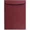 JAM Paper 9 x 12 Open End Catalog Envelopes, Dark Red, 100/Pack (31287532)