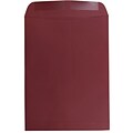 JAM Paper 9 x 12 Open End Catalog Envelopes, Dark Red, 10/Pack (31287532B)