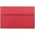 JAM Paper® A10 Invitation Envelopes, 6 x 9.5, Brite Hue Red Recycled, 1000/carton (96078B)