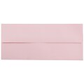 JAM Paper® #10 Business Envelopes, 4.125 x 9.5, Baby Pink, Bulk 500/Box (2155777H)