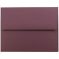JAM Paper® A2 Invitation Envelopes, 4.375 x 5.75, Burgundy, Bulk 1000/Carton (36395847B)