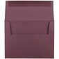 JAM Paper A2 Invitation Envelopes, 4.375 x 5.75, Burgundy, 25/Pack (36395847)
