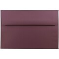 JAM Paper® A9 Invitation Envelopes, 5.75 x 8.75, Burgundy, 25/Pack (6395844)