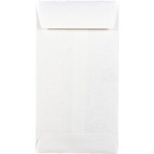 JAM Paper #5 Coin Business Envelopes, 2.875 x 5.25, White, Bulk 1000/Carton (016211217B)
