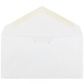 JAM Paper Monarch Security Tinted Business Envelope, 3 7/8 x 7 1/2, White, 1000/Carton (04093007B)