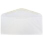 JAM Paper #14 Business Envelope, 5" x 11 1/2", White, 25/Pack (53273)