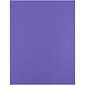 JAM Paper® Printable Business Cards, 3 1/2 x 2, Violet Purple, 100/Pack (22128337)