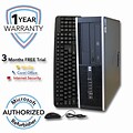 HP Compaq 6000 Pro Refurbished Desktop Computer, Dual Core E6300 2.8GHz, 8GB Memory, 250GB HDD