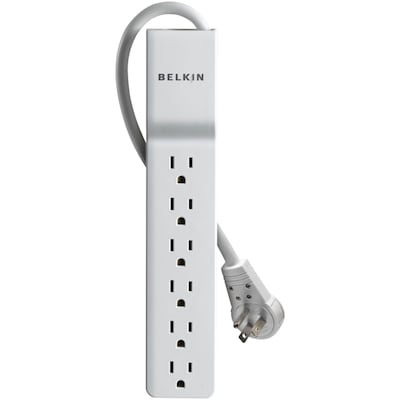 Belkin 6-outlet Home/Office Surge Protector (8ft Cord, Rotating Plug)