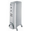 DeLonghi 1500-Watt Electric Heater, Gray (TRH0715)
