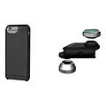 Olloclip® 4-in-1 Photo Lens & OlloCase for iPhone 6 Plus/6S Plus; Silver/Black Lens & Smoke/Black Case (OC-0000113-EU)