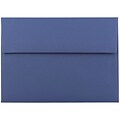 JAM Paper A7 Invitation Envelopes, 5.25 x 7.25, Presidential Blue, 25/Pack (563913397)