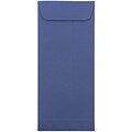 JAM Paper Open End #10 Currency Envelope, 4 1/8 x 9 1/2, Presidential Blue, 50/Pack (263912999I)