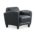 OfficeSource Manhattan Series, Club Chair, 32 x 35 x 34, Black