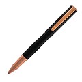 Monteverde Impressa Rollerball Pen, Black with Rose Gold (MV29866)