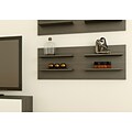 Allure Decorative Wall Panel with 4 shelves from Nexera