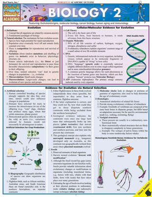BarCharts, Inc. QuickStudy® Biology Reference Set (9781423230267)