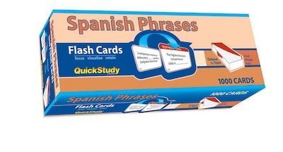 BarCharts, Inc. QuickStudy® Spanish Flashcard & Reference Set (9781423230663)