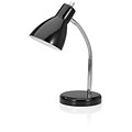 V-Light CFL Gooseneck Style Desk Lamp, Black (VS100503BC)