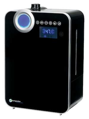 PureGuardian® H8000B 120-Hour Elite Ultrasonic Warm/Cool Mist Humidifier with Digital Smart Mist Sen