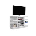 Monarch Specialties TV Stand White (I 2687)