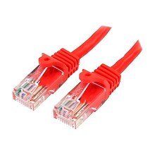 StarTech 30 Snagless Cat5e UTP Patch Cable, Red