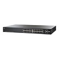 Cisco™ Smart Plus SG220-26P 26 Port Gigabit Ethernet Rack Mountable PoE+ Switch; Black