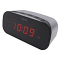 Timex 2.36H x 5.52W x 2.36D Silver Alarm Clock (T121S)