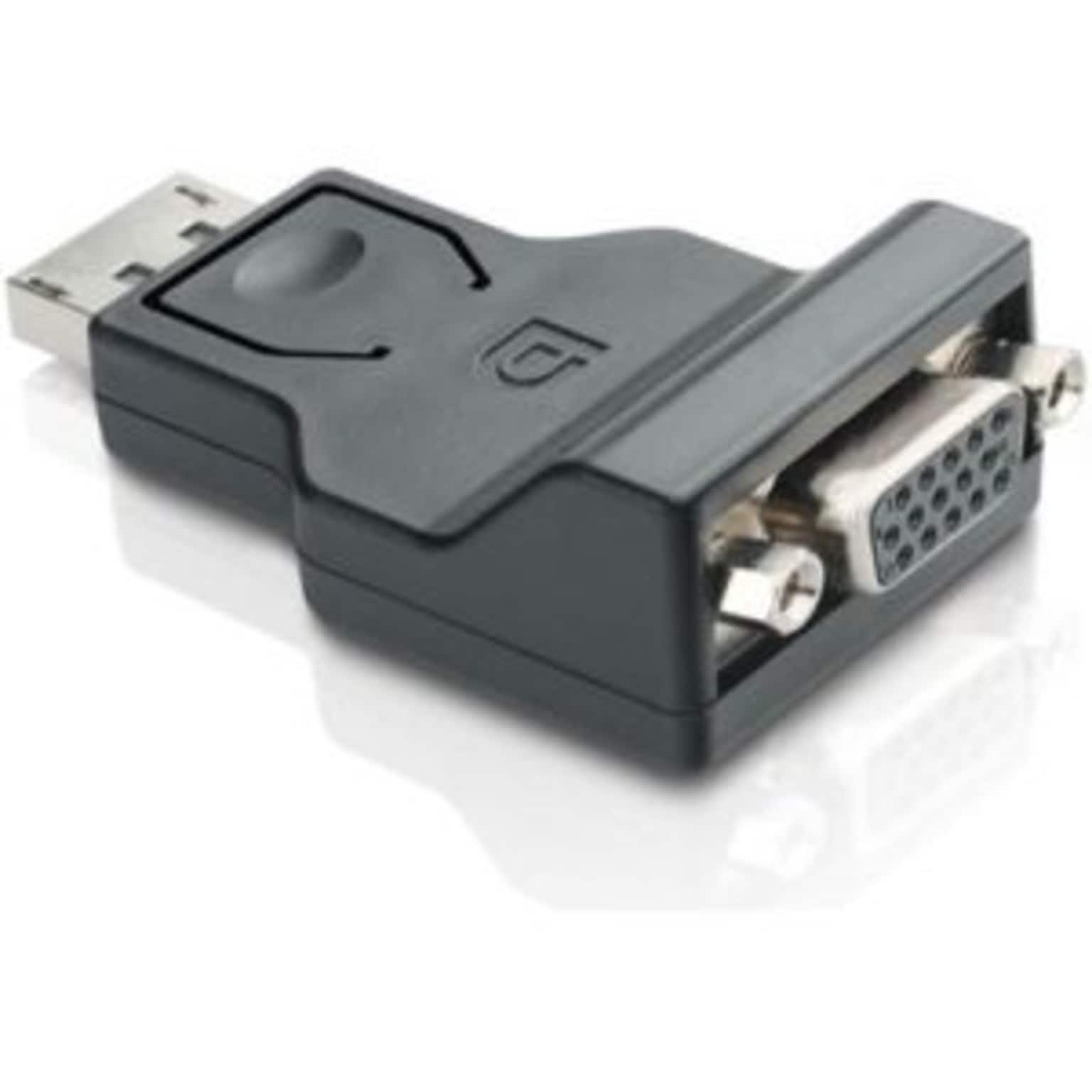 COMPREHENSIVE CABLE DPM-VGAF DisplayPort/VGA Adapter; Black