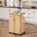 Home Styles 34 Sustainable Hardwood Kitchen Cart