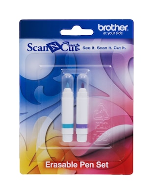 Brother Fabric ScanNCut CAPEN2 Assorted Erasable Pen Set