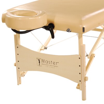 Master Massage 30" Balboa Pro Portable Massage Table Package Cream (21004)